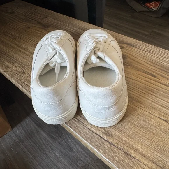 Madewell Sidewalk Low-Top Sneakers in Leather - Women's Size 7.5 Fits Like 8 - Picture 6 of 15